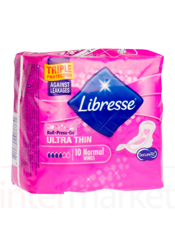 Higieniniai paketai Libresse ultra thin 10vnt.